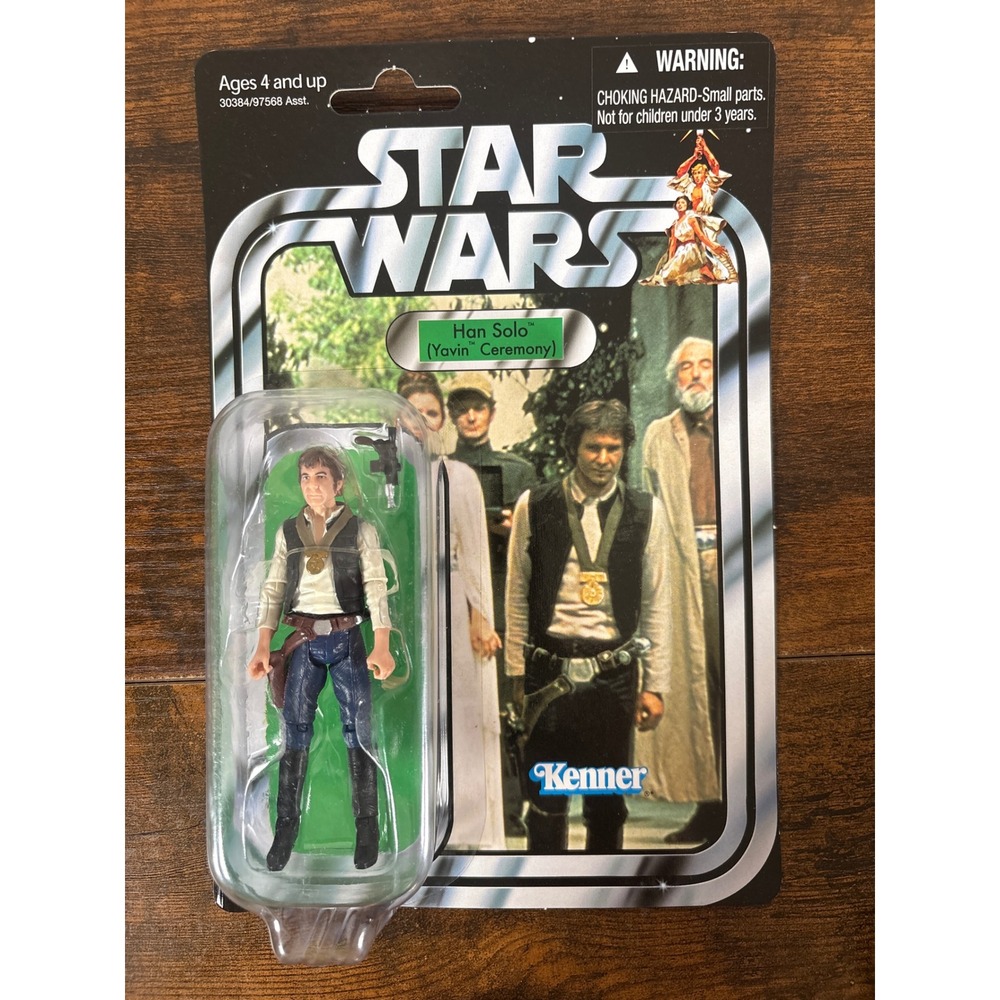 Star Wars The Vintage Collection Han Solo Yavin Ceremony VC42 Kenner Figure NEW